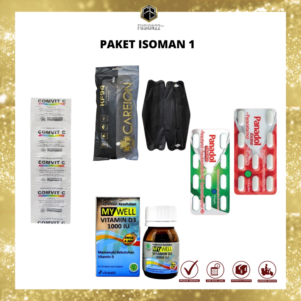 OBAT PAKET ISOMAN/ HAMPERS ISOMAN/ PARCEL ISOMAN