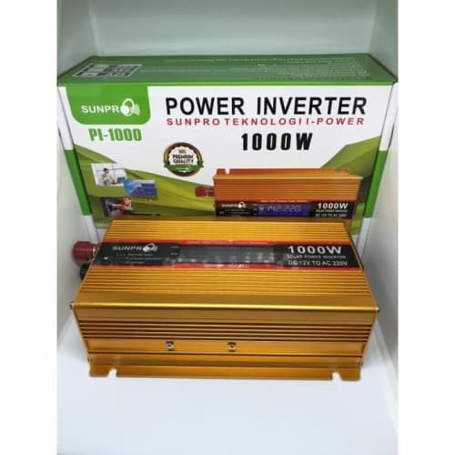 Power Inverter Inveter Sunpro 1000 W Digital Inverter Digital DC To AC 1000 W