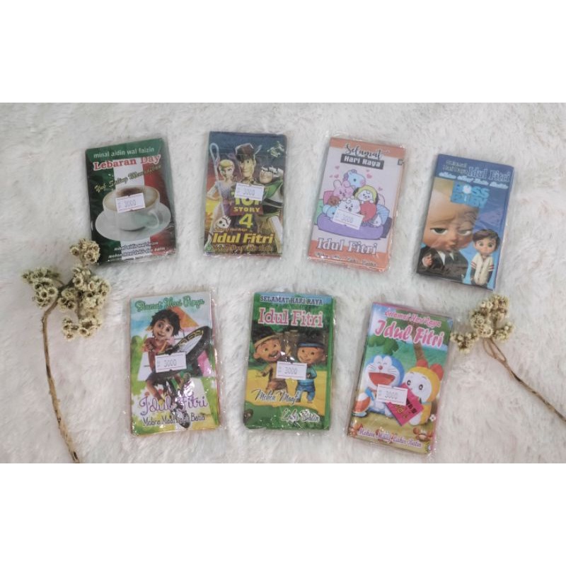 

Amplop lebaran mini per pack isi 10