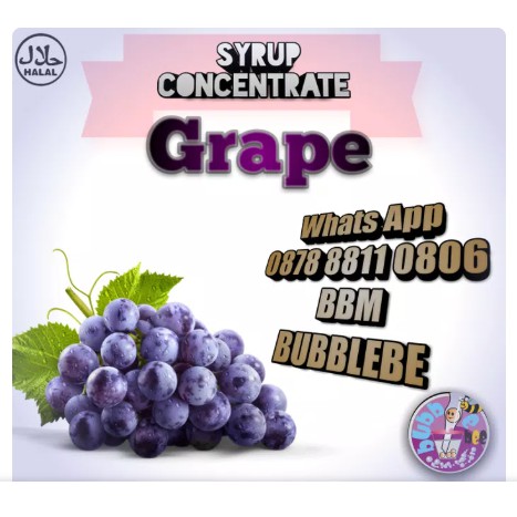 

Sirup concrentrate Grape