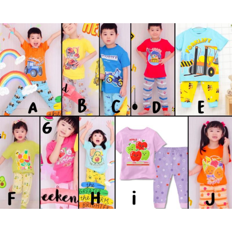 Setelan JellyFish / Setalan anak Perempuan