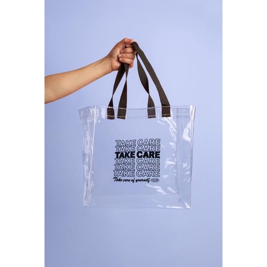 Totebag Mika,Totebag Transparan,Custom Totebag