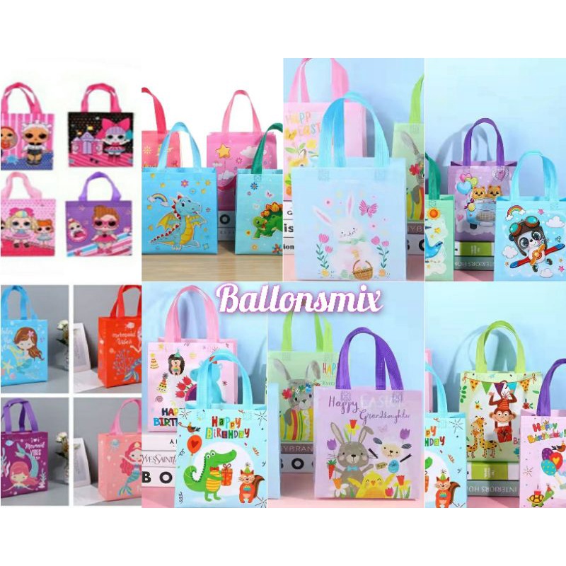 

Goodie bag/tas souvernir ulang tahun