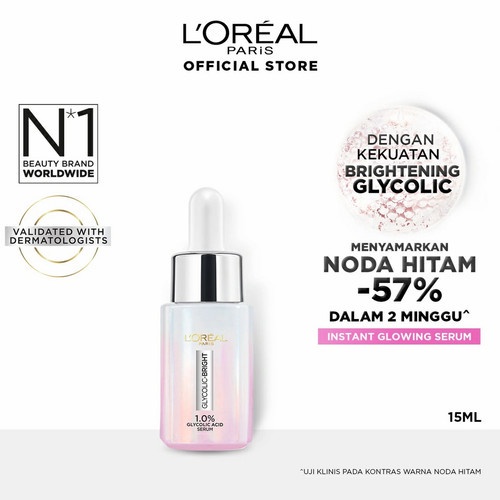 LOREAL GLYCOLIC BRIGHT SERUM 15ML