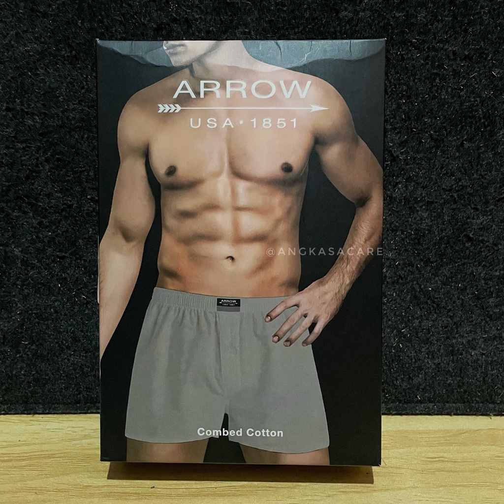 [TERMURAH] BOXER KATUN ARROW / BOXER PRIA ARROW UNDERWEAR / CELANA DALAM PRIA ARROW / BOXER ARROW US