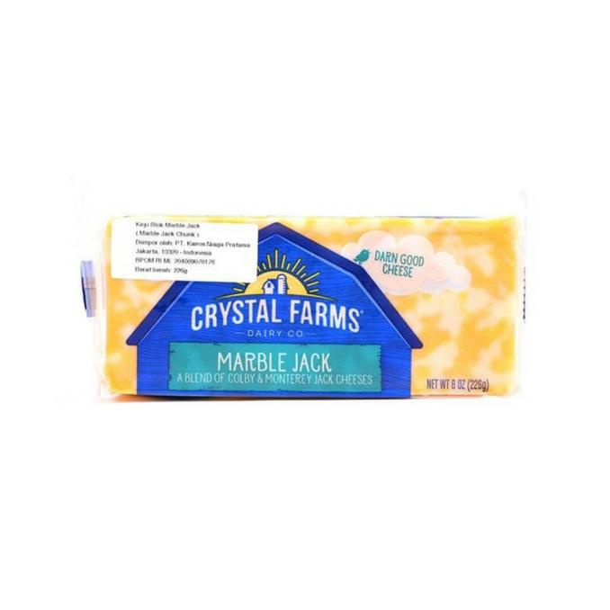 

#@#@#@#@] Crystal farm keju Marble Jack chunk 226 gr