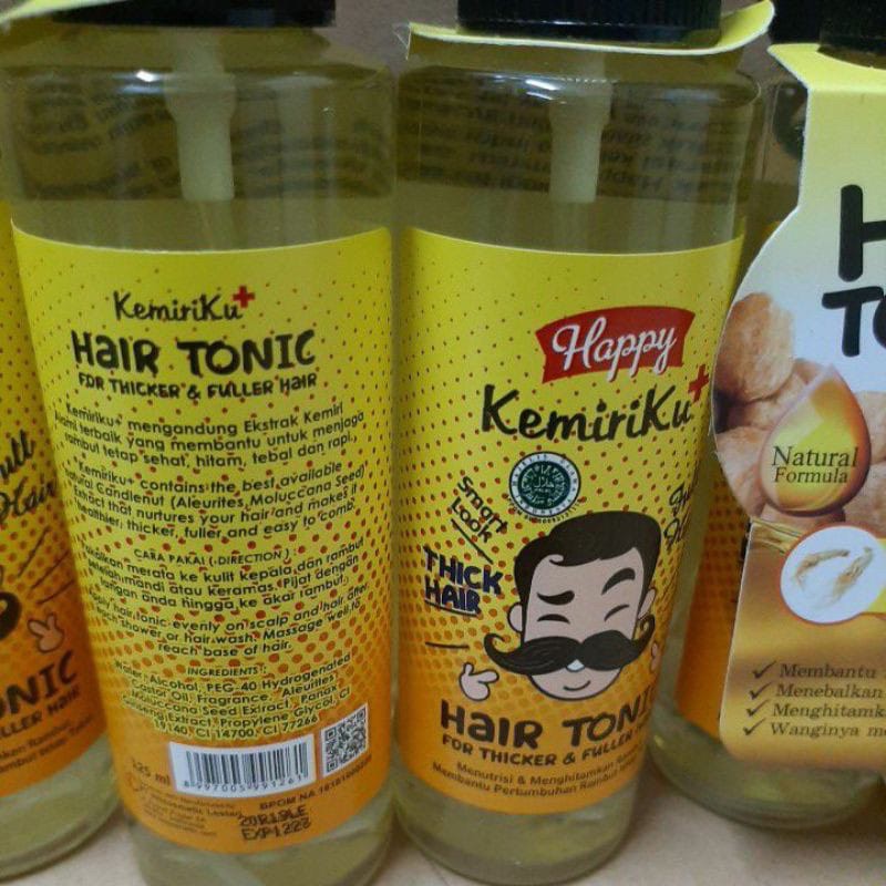 `ღ´ PHINKL `ღ´ Happy kemiri hair tonic penumbuh rambut pelebat anti hair loss rontok