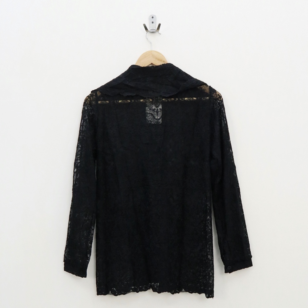 Yobi lace hem top -Thejanclothes