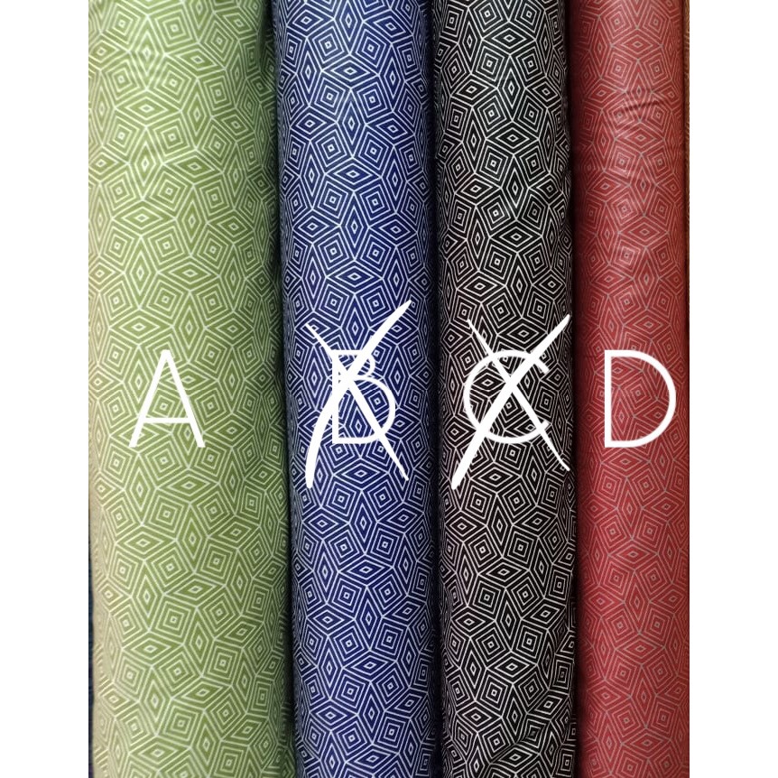 Jual Kain katun jepang tokai senko ori motif abstrak Berkualitas