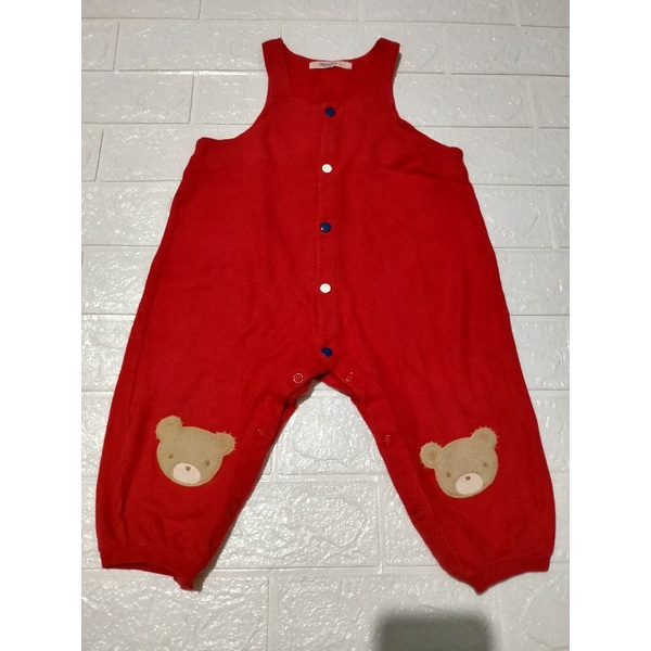 Preloved Dungarees Bayi Teddy Bear Preloved Overall Anak Bukan Preloved Dungarees H&M Baby Bukan Pre