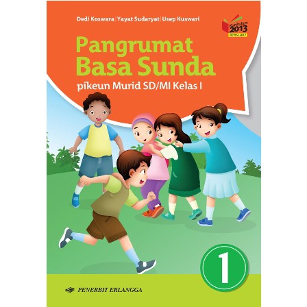 Buku PANGRUMAT BAHASA SUNDA SD kelas 1 2 3 4 5 6 ERLANGGA KUR 2013 revisi ORI