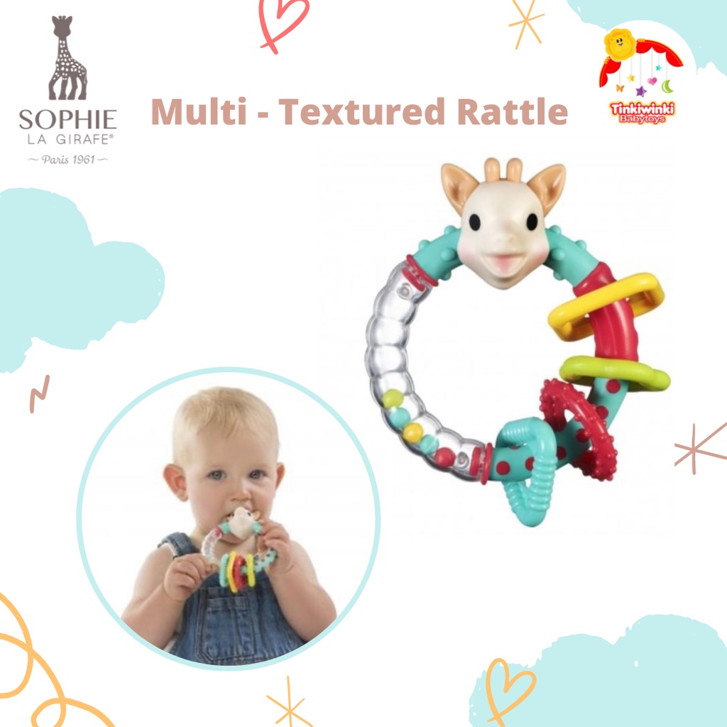 Sophie La Giraffe Multi Textured Rattle