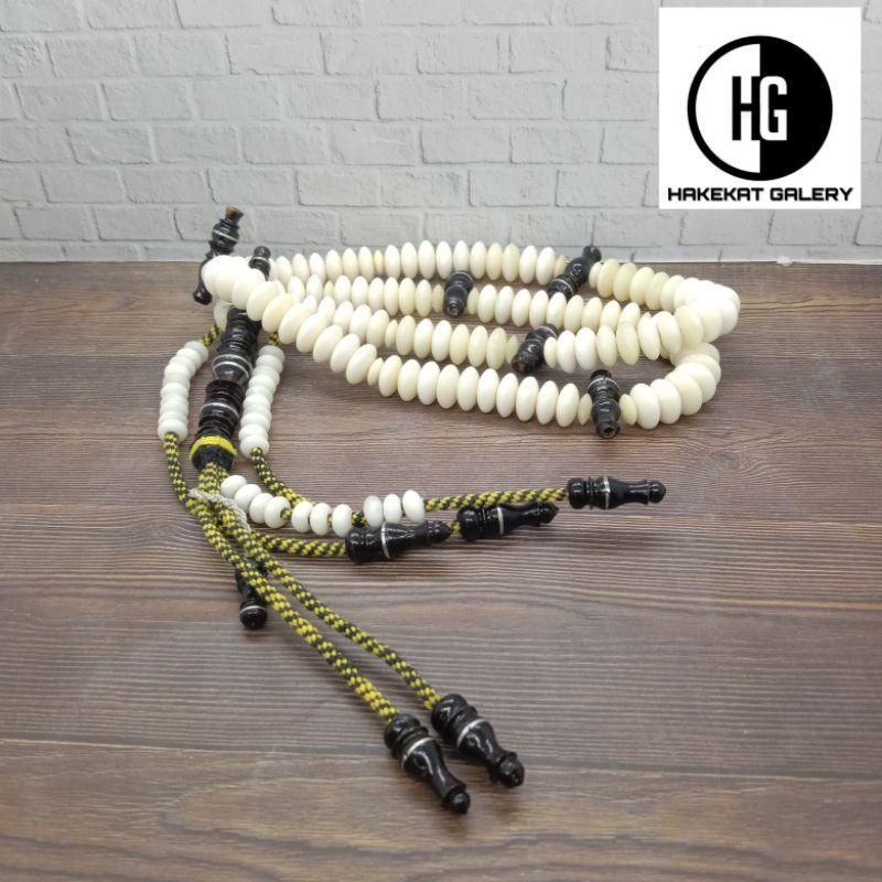 tasbih tijani tulang kombinasi yuser black E88