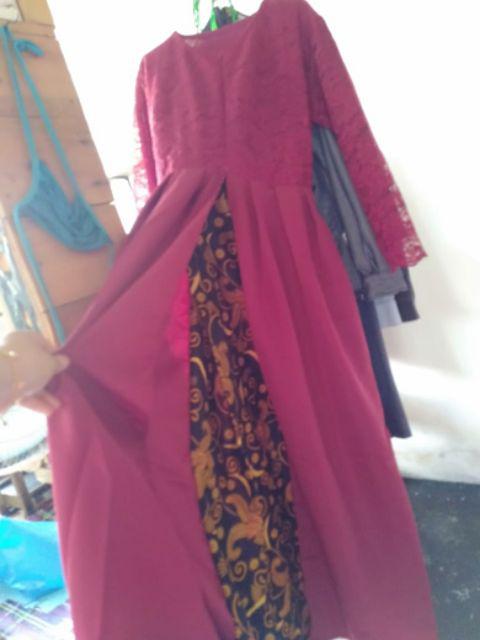 Maura Couple - Sania Ruffle Batik Couple Ori Ndoro Jowi Dnt Garansi Termurah Shopee - Couple Hayunda