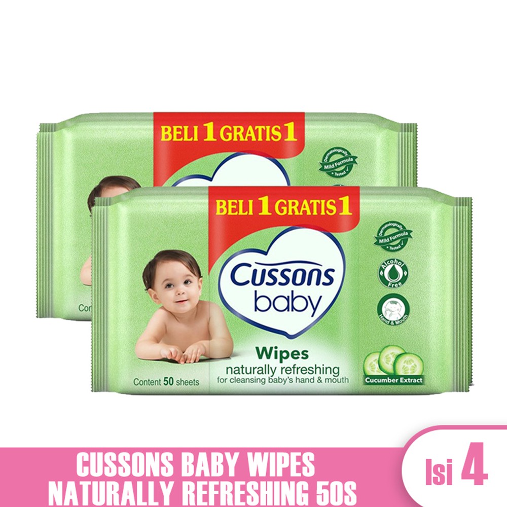 cussons baby wipes naturally refreshing