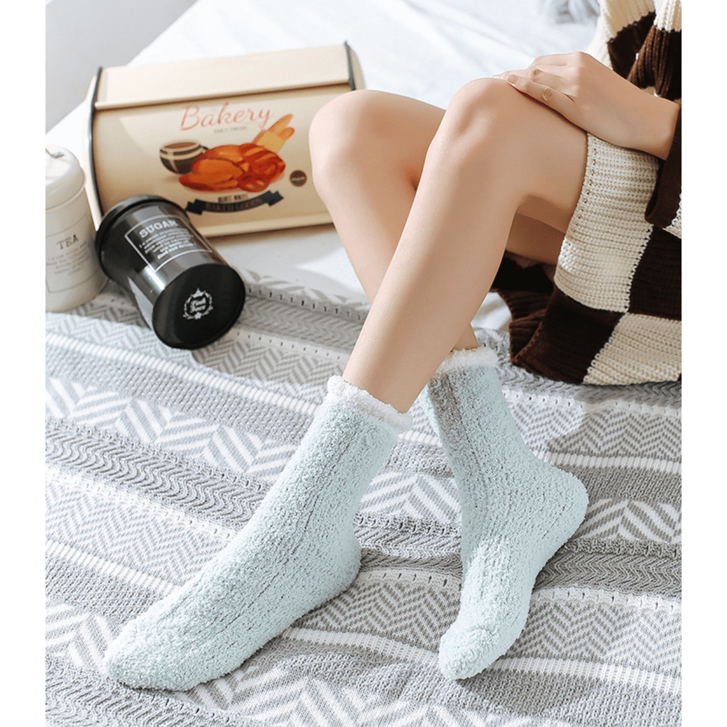 KAOS KAKI WINTER KAOS KAKI WOOL KAOS KAKI MUSIM DINGIN WANITA