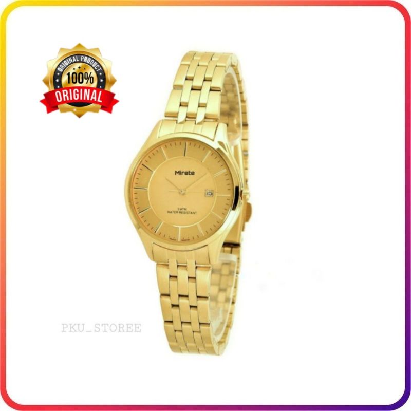 JAM TANGAN MIRETE WANITA RANTAI STAINLIS BULAT TAHAN AIR MIRETE ORIGINAL WATCH, JAM TANGAN KASUAL WANITA TAHAN AIR FREE BATRAI CADANGAN JAM TANGAN WANITA MODEL TERBARU TAHAN JAM TANGAN CEWEK MURAH MIRETE ORIGINAL