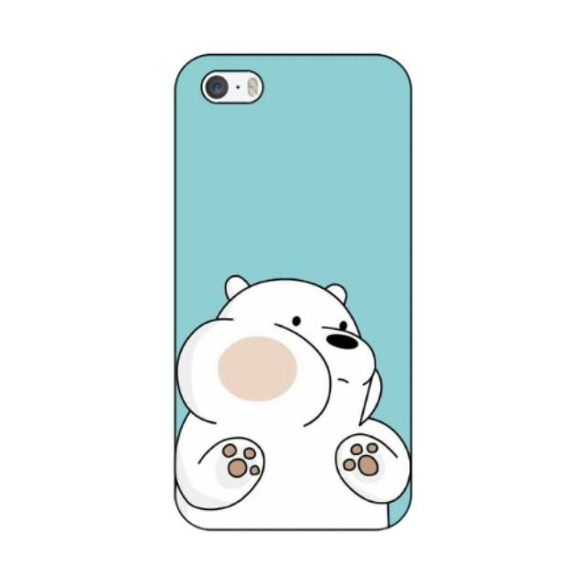 Bare Bears custom case iphone xs xs mex se, xiaomi redmi 5  note 5 pro, oppo v11 realme 2 f9 a7 a77