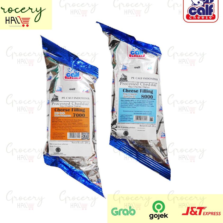 

➮aj Terbaru❁➮ CALF CHEESE FILLING 200 GRAM ( 8000 & 7000 ) - FILLING KEJU - SAUS KEJU P66 ≛