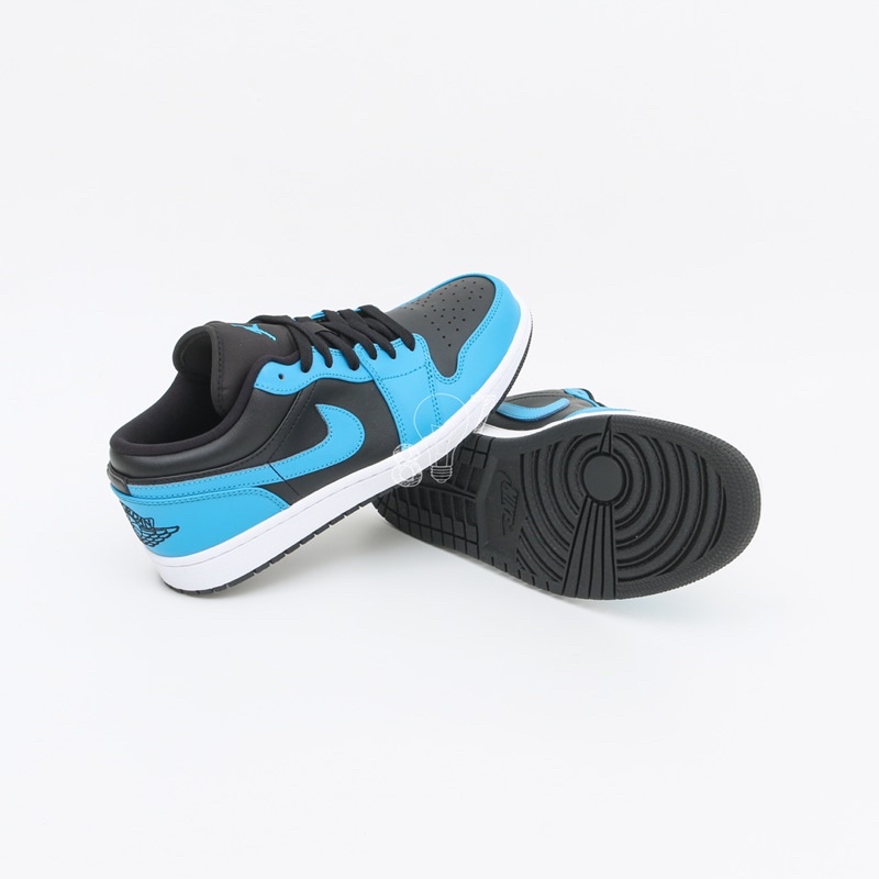 Air Jordan 1 Low Black Laser Blue