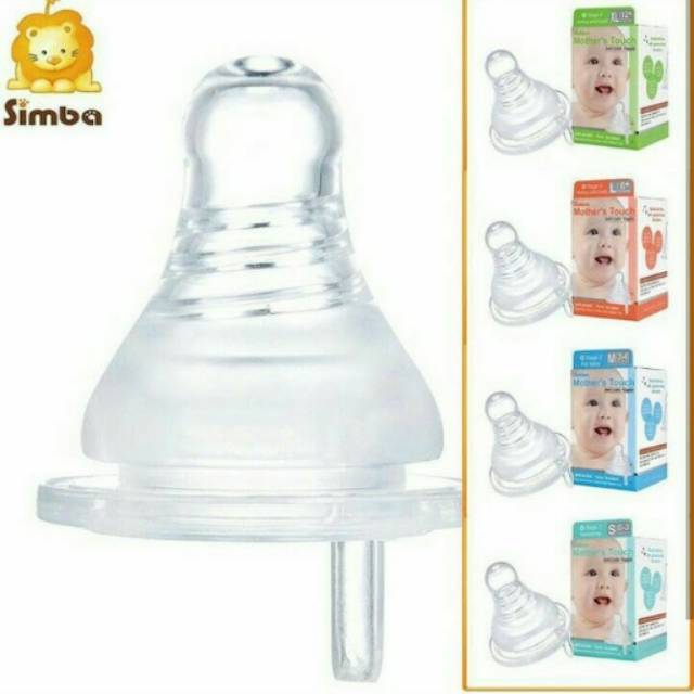 SIMBA NIPPLE STANDAR S, M, L, XL Allonge