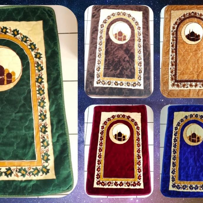 Sajadah Tebal Empuk/Muslim Praying Mat/Sajadah Exclusive Turkiye70X110