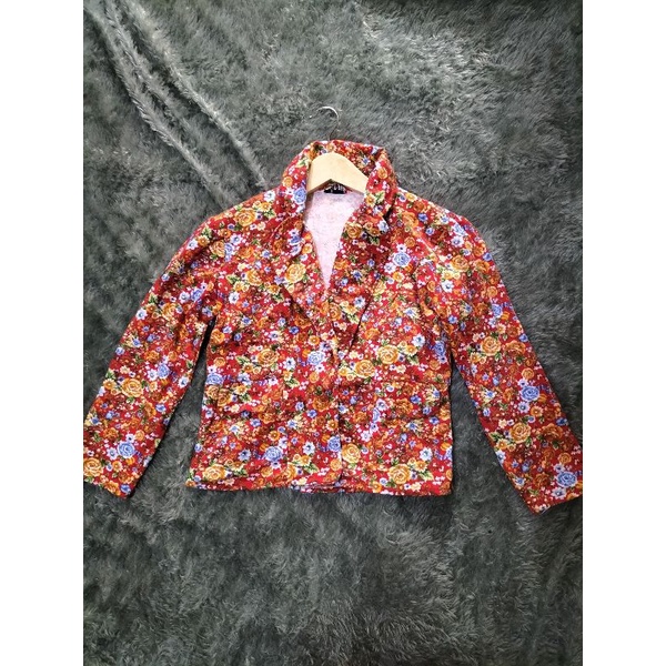 blazer bunga