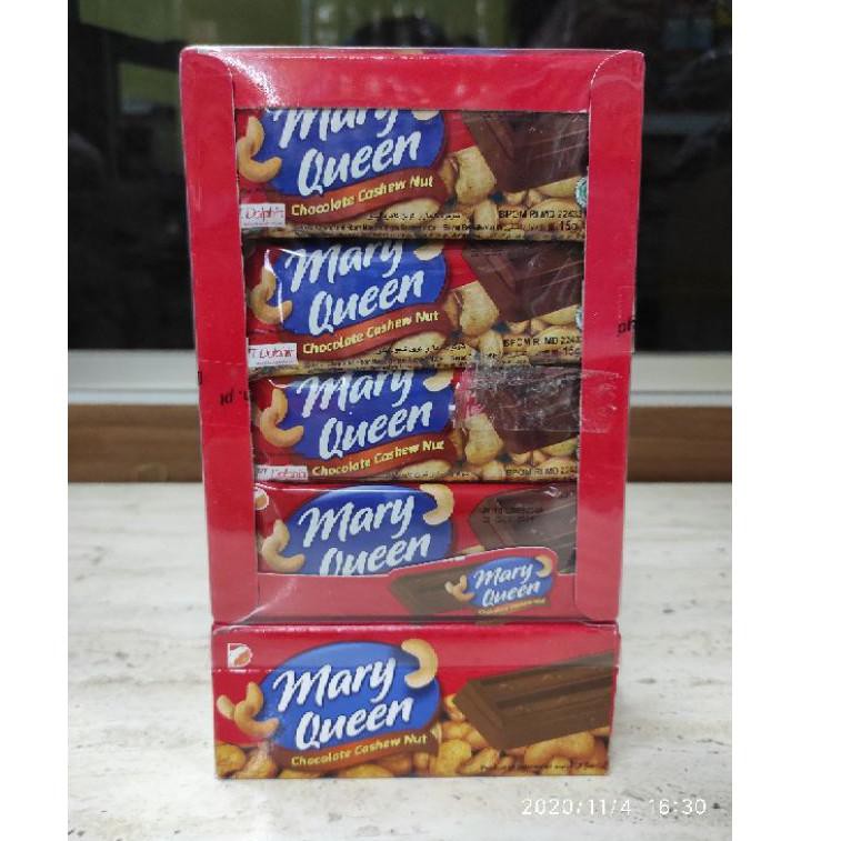 

1.1 FLASH SALE Mary Queen Chocolate 15 gram (1 pack isi 24 pcs)