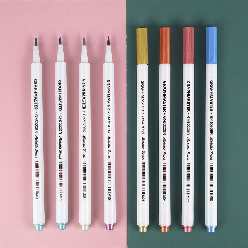 

[paww.craft] Brush Pen / Metallic Pen / Spidol Warna Kaligrafi