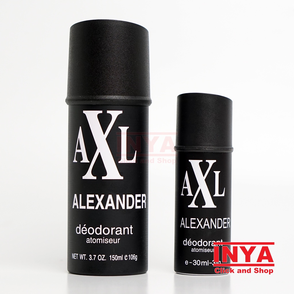 AXL ALEXANDER BLACK DEODORANT PARFUME SPRAY 150ml