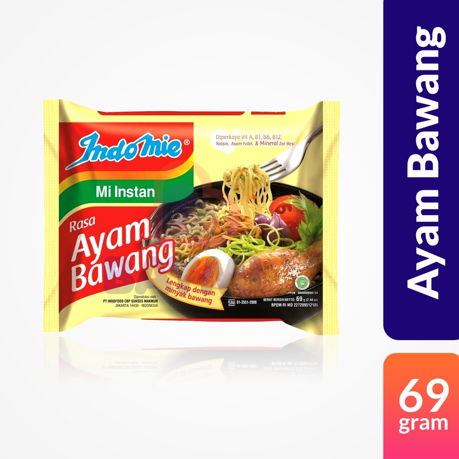 

PROMO !!! INDOMIE AYAM BAWANG 1 PCS