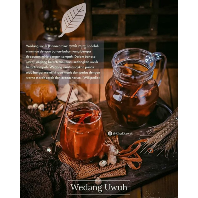 

WEDANG UWUH / MINUMAN KESEHATAN / JAMU REMPAH - REMPAH