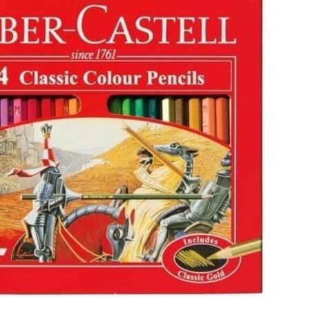 

✭ Pensil warna Faber castell 24L classic ☉