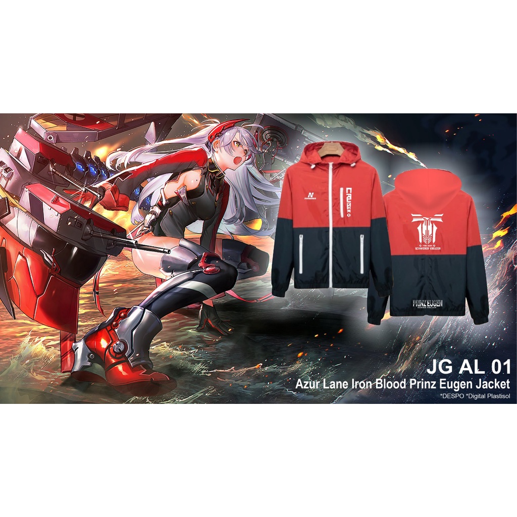 JAKET AZUR LANE IRON BLOOD PRINZ EUGEN JACKET ( JG AL 01 )
