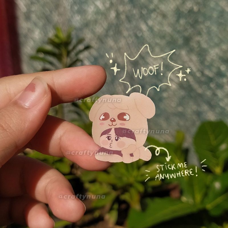 (SK-003) SKZOO FANART STICKER by Crafty Nuna ✨ Stray Kids stiker fan art aesthetic stay hyunjin lee know skz