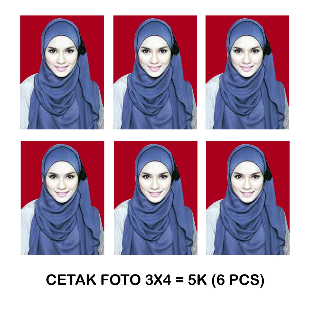

Cetak Foto 2X3, 3X4, 4X6