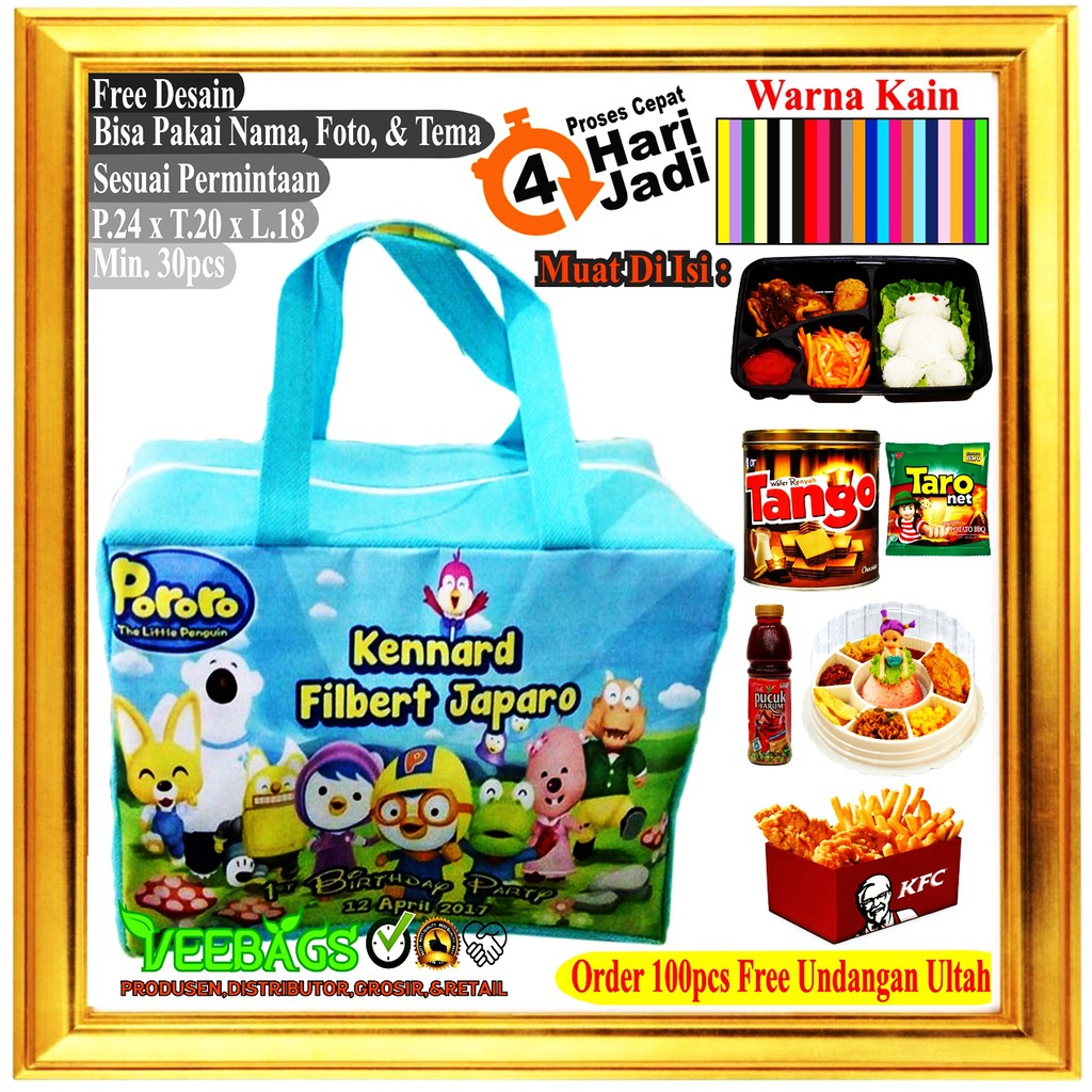 Perlengkapan Pesta |Goodie Bag | Tas Ulang Tahun | Tas Ultah | Souvenir Ulang Tahun | Souvenir Ultah-4