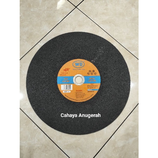Batu Gerinda Potong WD 14inch / Mata Gerinda Potong