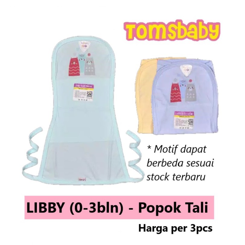 LIBBY 3pcs Popok Tali WARNA (0-3bln)