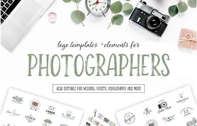 Photography Logo Pack - Photoshop &amp; Illustrator