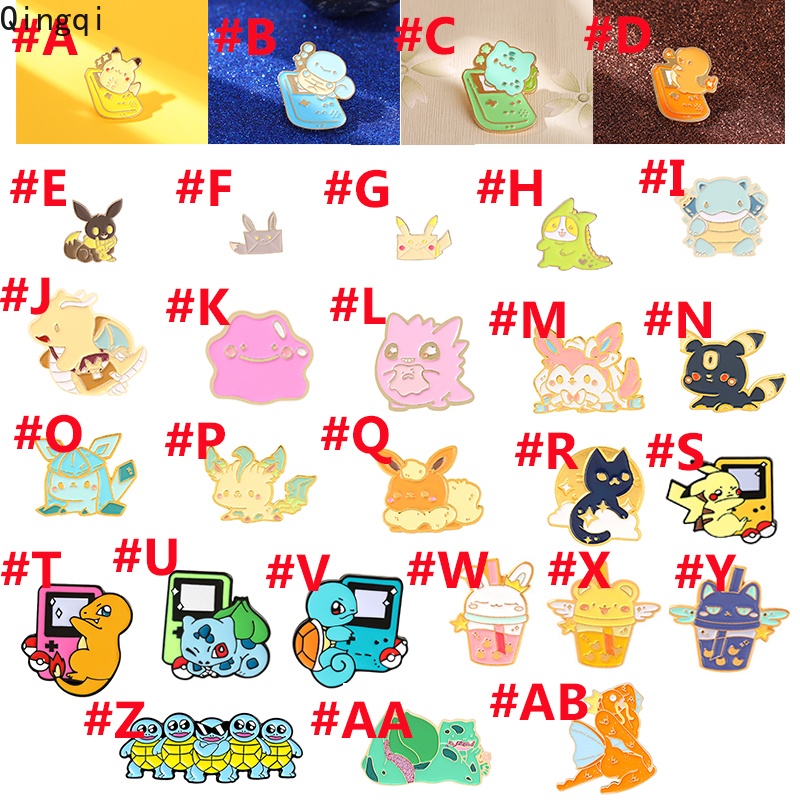 Bros Pin Enamel Desain Kartun Anime Pikachu Untuk Hadiah