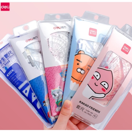 

PG050 Deli Penggaris 4in1 Set