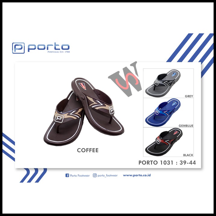 SANDAL PORTO LAKI-LAKI 1031M