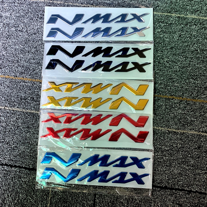 Stiker Emblem Logo N-Max N-Max 155 250 400 3d Untuk Motor Yamaha