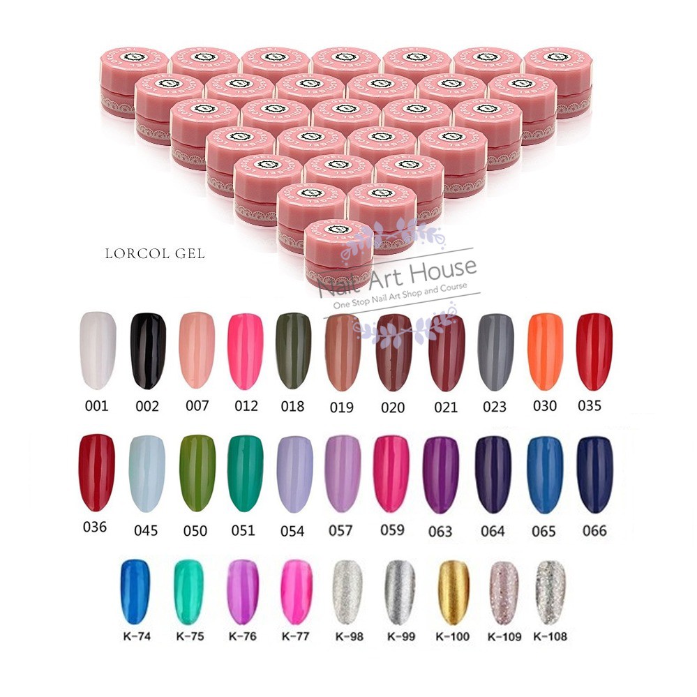 

NAIL ART HOUSE LORCOL GEL PAINTING A012