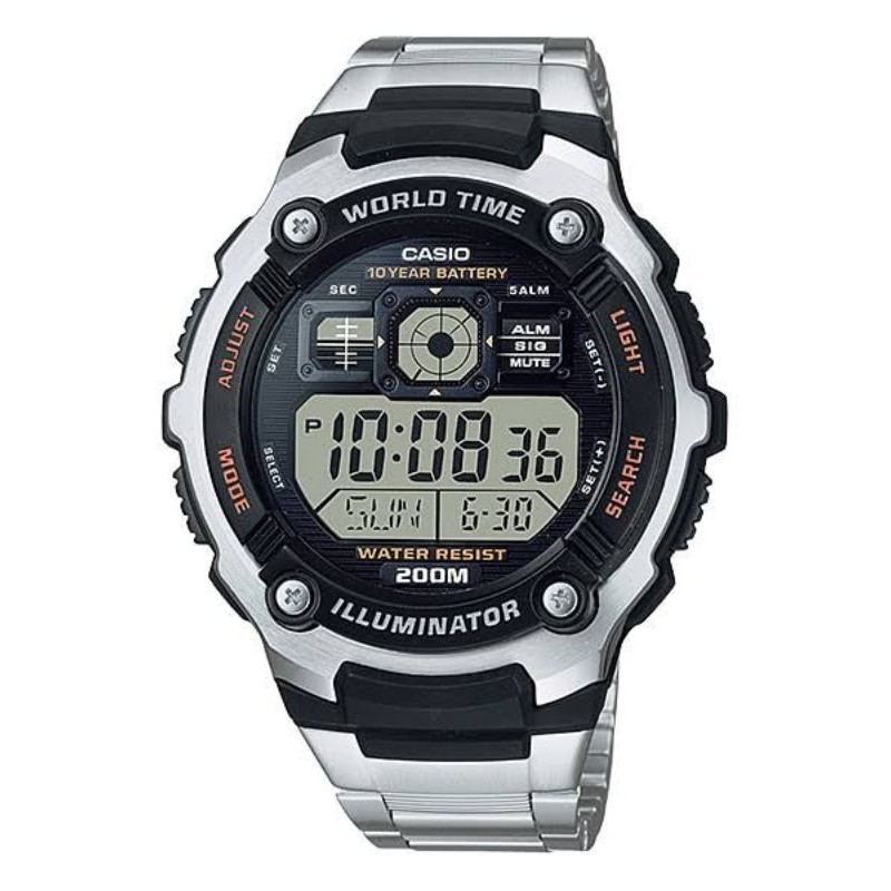 Jam Tangan Pria Casio Original Standard Digital Type AE-2000WD-1A