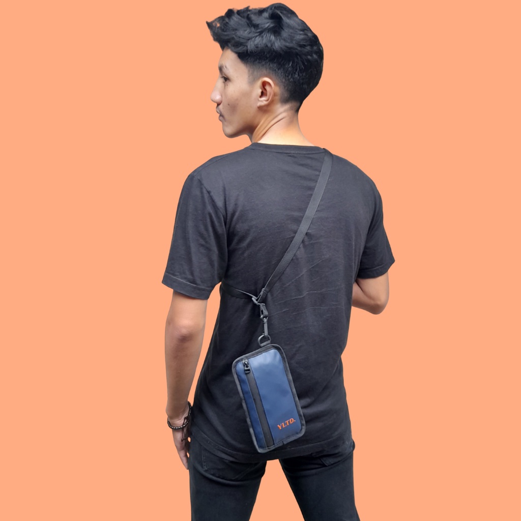 Rancis Jaya - Sako Hanging Wallet Pria YLTD Anti Air | Tas Gantung Leher Waterproof Unisex