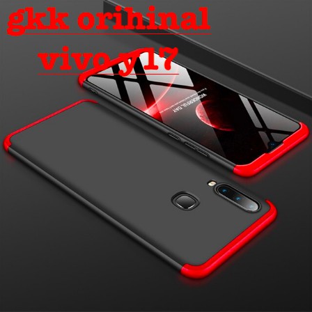 Case vivo Y17 Armor 360 Full Cover 3in1 GKK