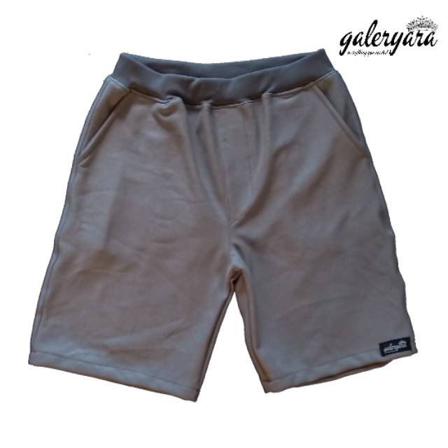 BIG SIZE Celana Jogger Pendek Pria Nick Pinggang Karet BIG SIZE Celana Jogger Pendek Pria Nick Pinggang Karet
