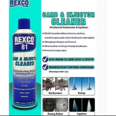 Rexco 81 Carbucleaner / Carbulator Injeksi Carb Cleaner Pembersih Kerak